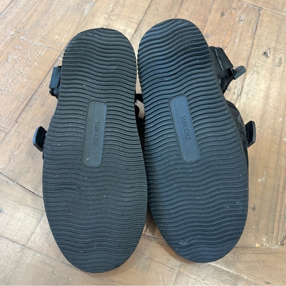 Suicoke NOTS-VM BLACK SHERLING LINED SANDALS SIZE US 5/ EU 36 Unisex Adjustable - Picture 9 of 9